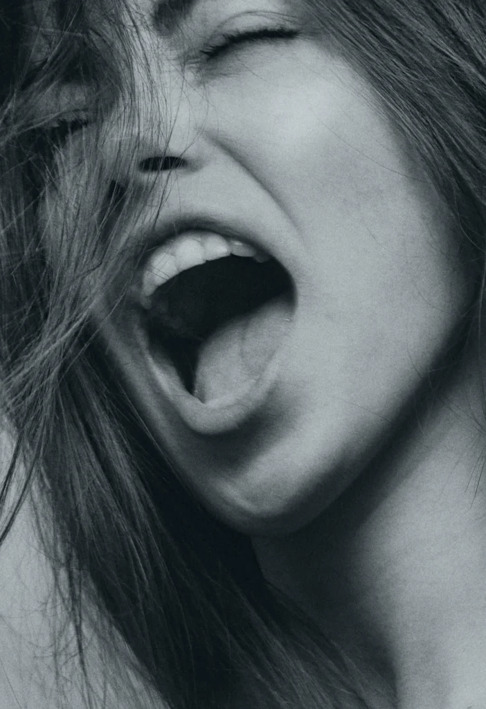 Young Female Screaming | Prick'd Medspa in St. Louis, MO